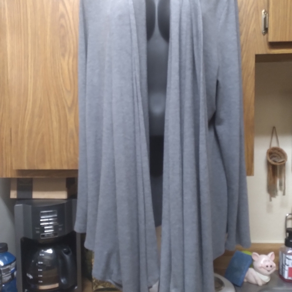 Cascading cardigan